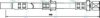 APEC braking HOS3061 Brake Hose